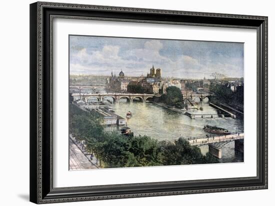 View of Paris, 1892-Henri Meyer-Framed Giclee Print