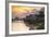 View of Park and Ben Ngde River at Sunset, Ho Chi Minh City, Vietnam, Indochina-Ian Trower-Framed Photographic Print
