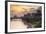 View of Park and Ben Ngde River at Sunset, Ho Chi Minh City, Vietnam, Indochina-Ian Trower-Framed Photographic Print