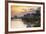 View of Park and Ben Ngde River at Sunset, Ho Chi Minh City, Vietnam, Indochina-Ian Trower-Framed Photographic Print