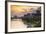 View of Park and Ben Ngde River at Sunset, Ho Chi Minh City, Vietnam, Indochina-Ian Trower-Framed Photographic Print