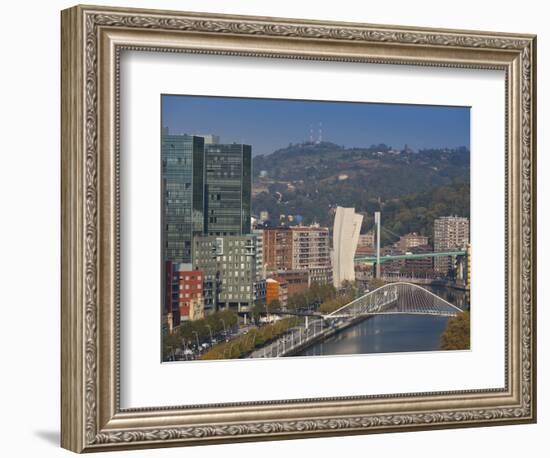 View of Parque Etxebarria Park, Bilbao, Spain-Walter Bibikow-Framed Photographic Print