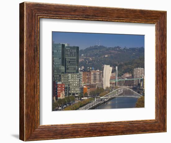 View of Parque Etxebarria Park, Bilbao, Spain-Walter Bibikow-Framed Photographic Print