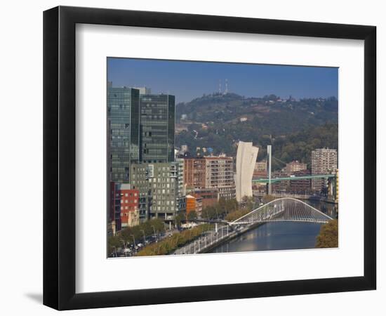 View of Parque Etxebarria Park, Bilbao, Spain-Walter Bibikow-Framed Photographic Print