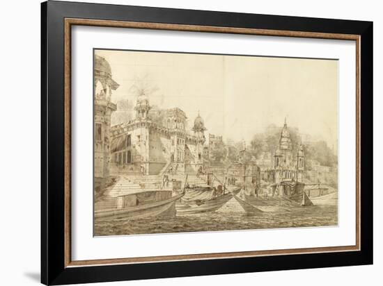 View of Part of the City of Benares-William Hodges-Framed Giclee Print