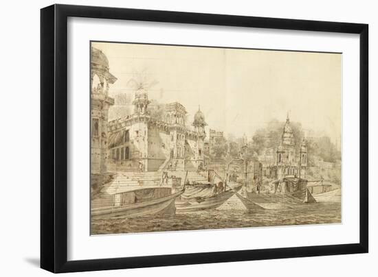 View of Part of the City of Benares-William Hodges-Framed Giclee Print