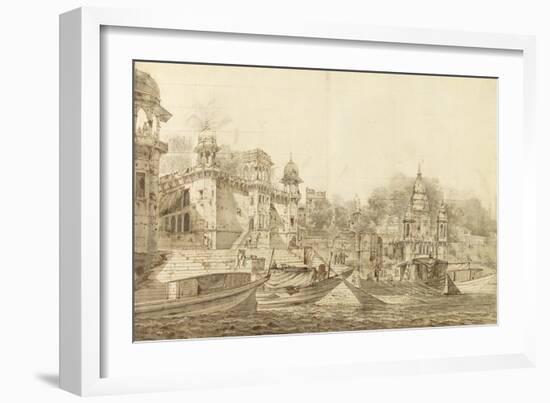 View of Part of the City of Benares-William Hodges-Framed Giclee Print