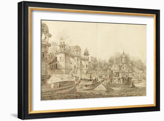 View of Part of the City of Benares-William Hodges-Framed Giclee Print