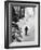 View of People Skiing at Steven's Pass-Ralph Crane-Framed Photographic Print