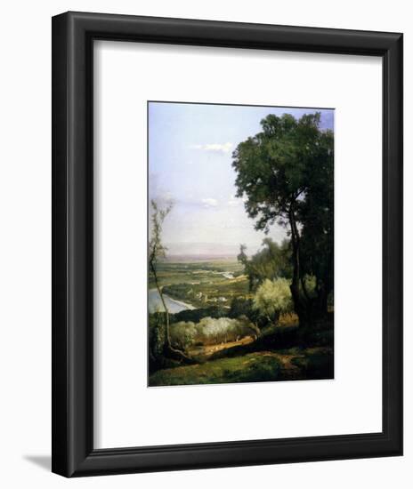 View of Perugia, Italy, 1872-George Inness-Framed Premium Giclee Print