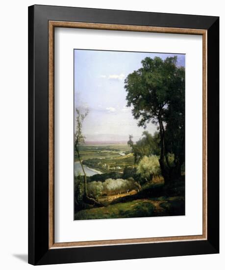 View of Perugia, Italy, 1872-George Inness-Framed Premium Giclee Print