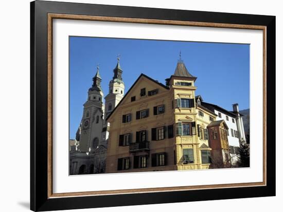 View of Piazza Del Duomo, Bressanone, Trentino-Alto Adige, Italy-null-Framed Giclee Print