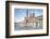 View of Piazza Navona with Fountain of the Four Rivers and the Egyptian Obelisk in the Middle, Rome-Roberto Moiola-Framed Photographic Print