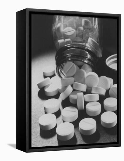 View of Pills in Production-Walter Sanders-Framed Premier Image Canvas