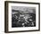 View Of Plateau Snow Covered Mountain In Bkgd "Long's Peak Rocky Mountain NP" Colorado. 1933-1942-Ansel Adams-Framed Art Print