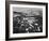 View Of Plateau Snow Covered Mountain In Bkgd "Long's Peak Rocky Mountain NP" Colorado. 1933-1942-Ansel Adams-Framed Art Print