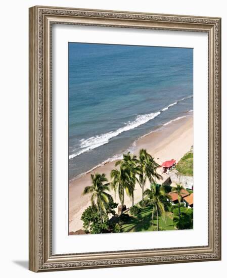 View of Playa Gaviotas from the El Cid El Moro Hotel, Mazatlan, Mexico-Charles Sleicher-Framed Photographic Print