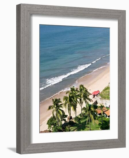 View of Playa Gaviotas from the El Cid El Moro Hotel, Mazatlan, Mexico-Charles Sleicher-Framed Photographic Print