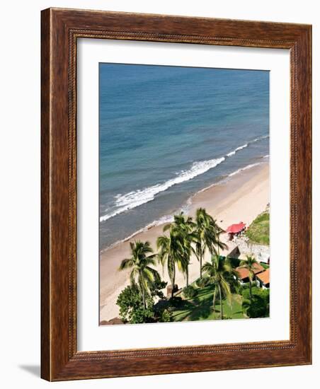 View of Playa Gaviotas from the El Cid El Moro Hotel, Mazatlan, Mexico-Charles Sleicher-Framed Photographic Print