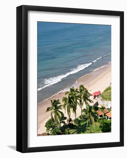 View of Playa Gaviotas from the El Cid El Moro Hotel, Mazatlan, Mexico-Charles Sleicher-Framed Photographic Print