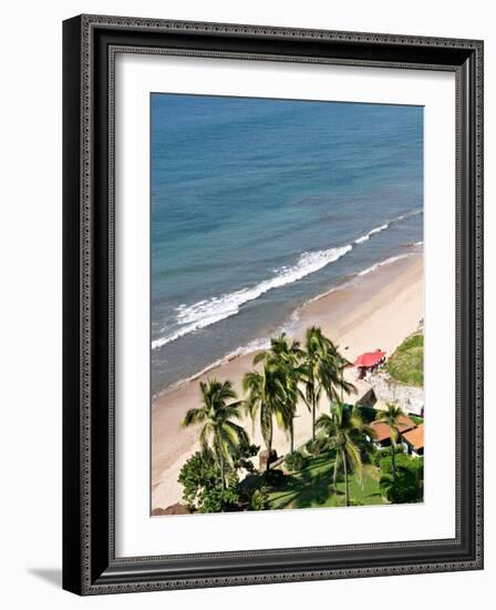 View of Playa Gaviotas from the El Cid El Moro Hotel, Mazatlan, Mexico-Charles Sleicher-Framed Photographic Print