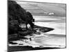 View of Poet Dylan Thomas' Boathouse Along the Coastline of Wales-Terence Spencer-Mounted Photographic Print