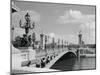 View of Pont Alexander III Bridge Scene-Philip Gendreau-Mounted Photographic Print