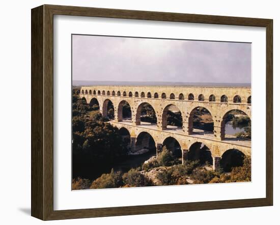 View of Pont Du Gard-Philip Gendreau-Framed Photographic Print