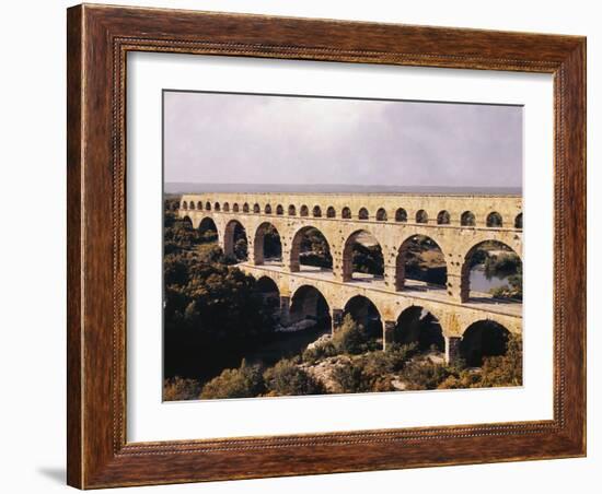 View of Pont Du Gard-Philip Gendreau-Framed Photographic Print