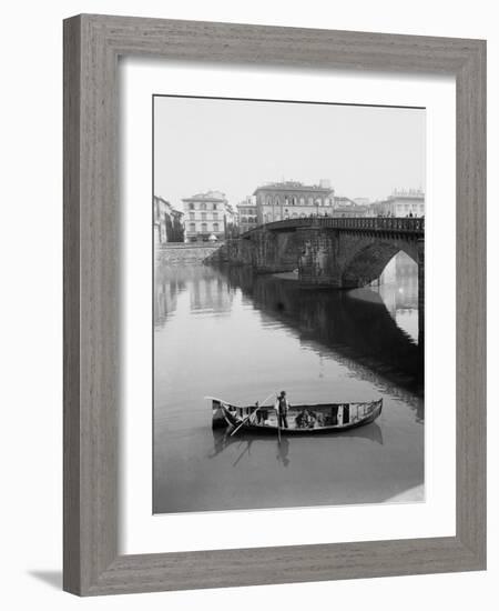 View of Ponte alla Carraja-Bettmann-Framed Photographic Print