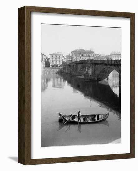 View of Ponte alla Carraja-Bettmann-Framed Photographic Print