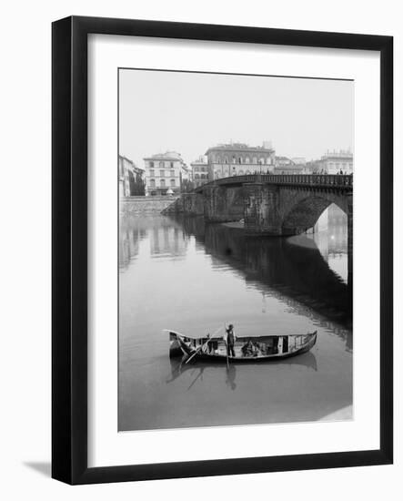 View of Ponte alla Carraja-Bettmann-Framed Photographic Print