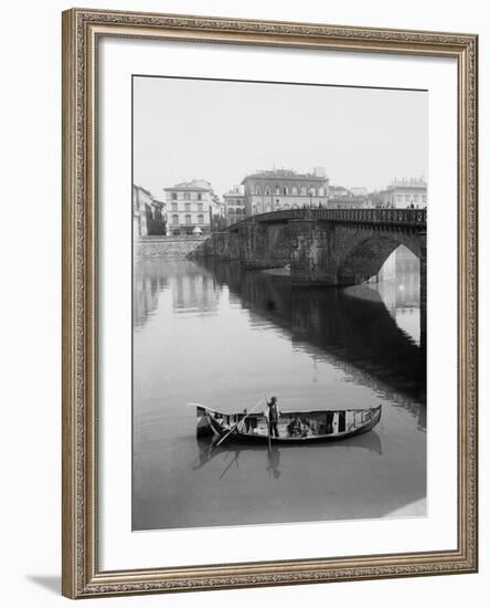 View of Ponte alla Carraja-Bettmann-Framed Photographic Print