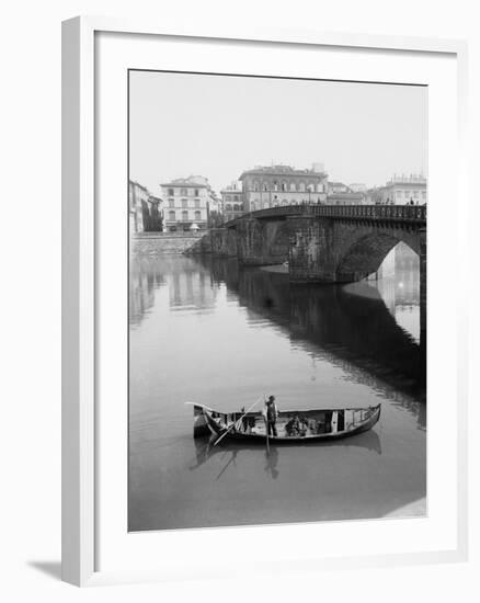 View of Ponte alla Carraja-Bettmann-Framed Photographic Print