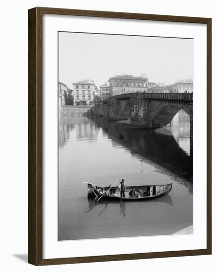 View of Ponte alla Carraja-Bettmann-Framed Photographic Print