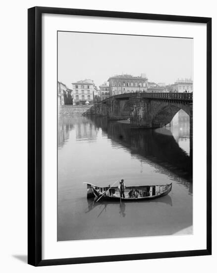 View of Ponte alla Carraja-Bettmann-Framed Photographic Print