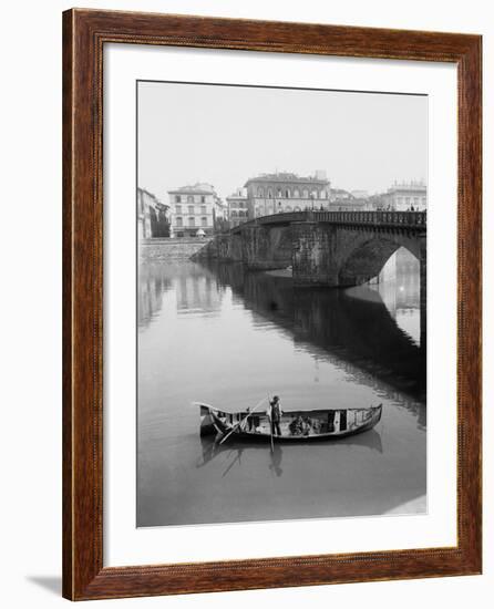 View of Ponte alla Carraja-Bettmann-Framed Photographic Print