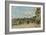 View of Pontoise (Quai du Pothuis). 1868-Camille Pissarro-Framed Giclee Print