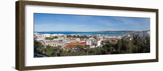 View of Port and Overview of Tangier, Morocco-null-Framed Photographic Print