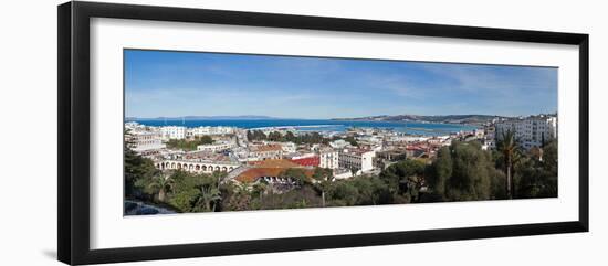 View of Port and Overview of Tangier, Morocco-null-Framed Photographic Print