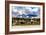 View of port in Haines, Alaska, United States of America, North America-Laura Grier-Framed Photographic Print