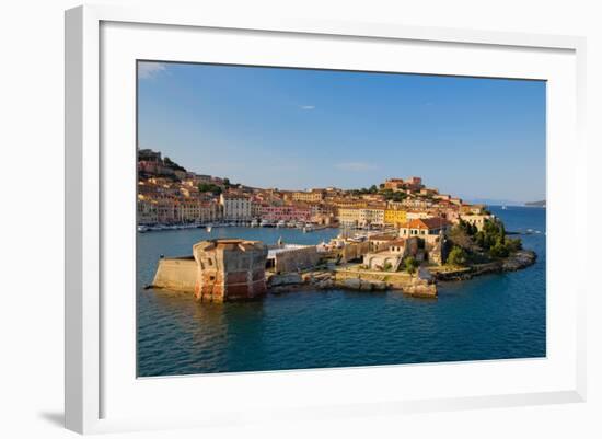 View of Portoferraio, Province of Livorno, on the island of Elba-null-Framed Photographic Print