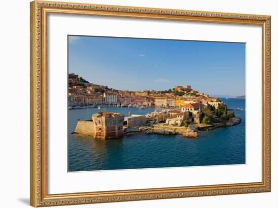 View of Portoferraio, Province of Livorno, on the island of Elba-null-Framed Photographic Print
