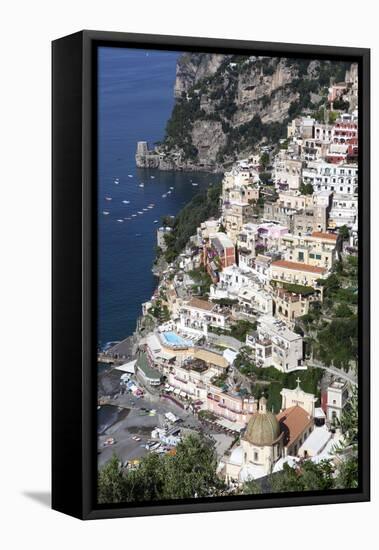 View of Positano-Oliviero Olivieri-Framed Premier Image Canvas