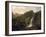 View of Powerscourt Waterfall-George Barret-Framed Giclee Print