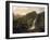 View of Powerscourt Waterfall-George Barret-Framed Giclee Print