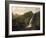 View of Powerscourt Waterfall-George Barret-Framed Giclee Print