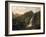 View of Powerscourt Waterfall-George Barret-Framed Giclee Print