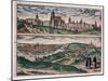 View of Prague, C1572-Joris Hoefnagel-Mounted Giclee Print