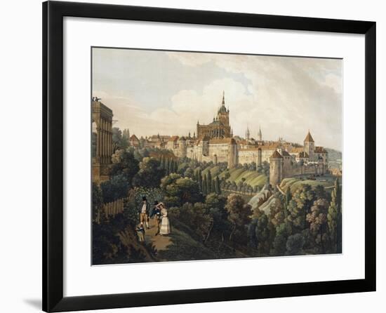 View of Prague from Belvedere-Vincent Morstadt-Framed Giclee Print